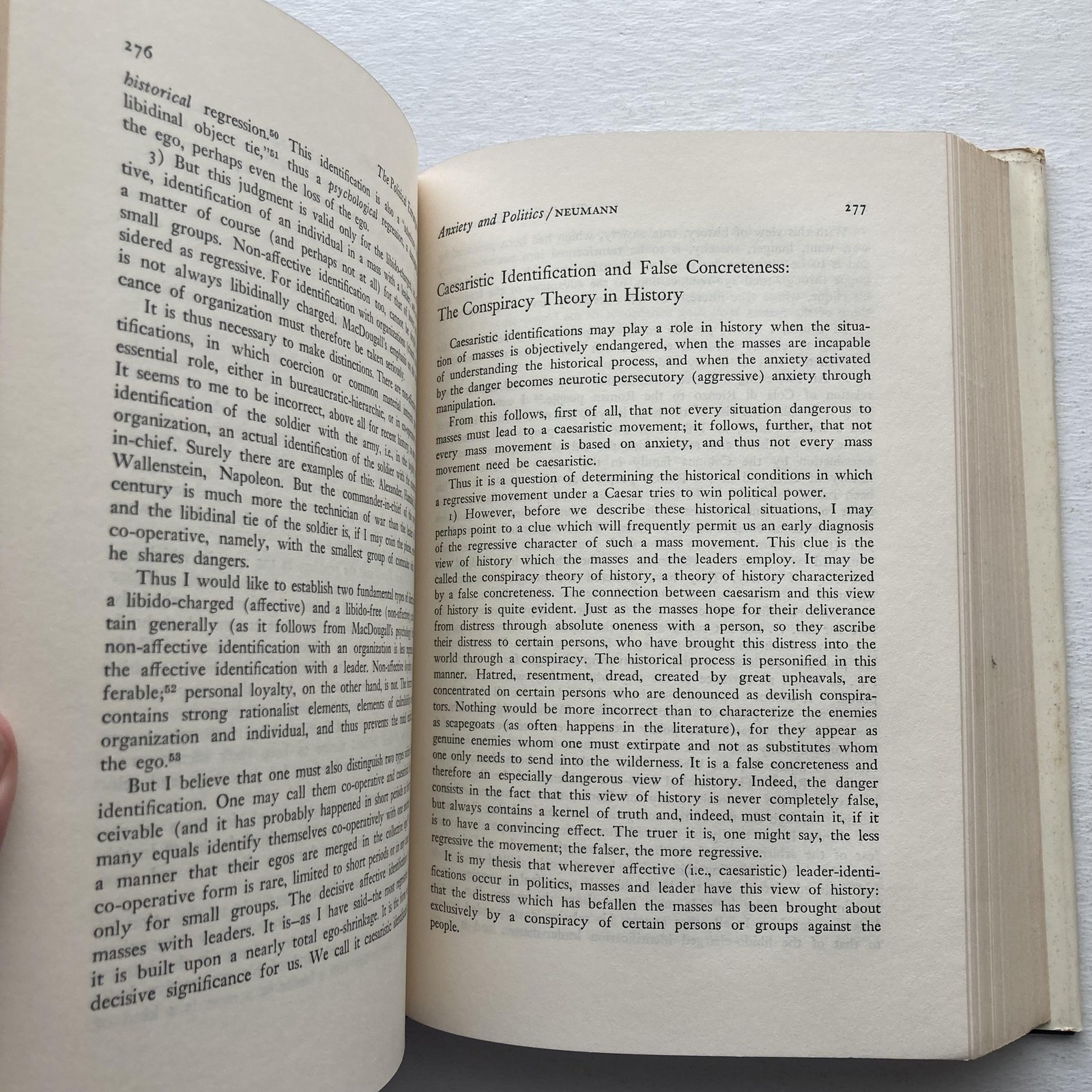 Vintage 1961 Identity And Anxiety Stein Vidich White HC DJ Free Press Sociology
