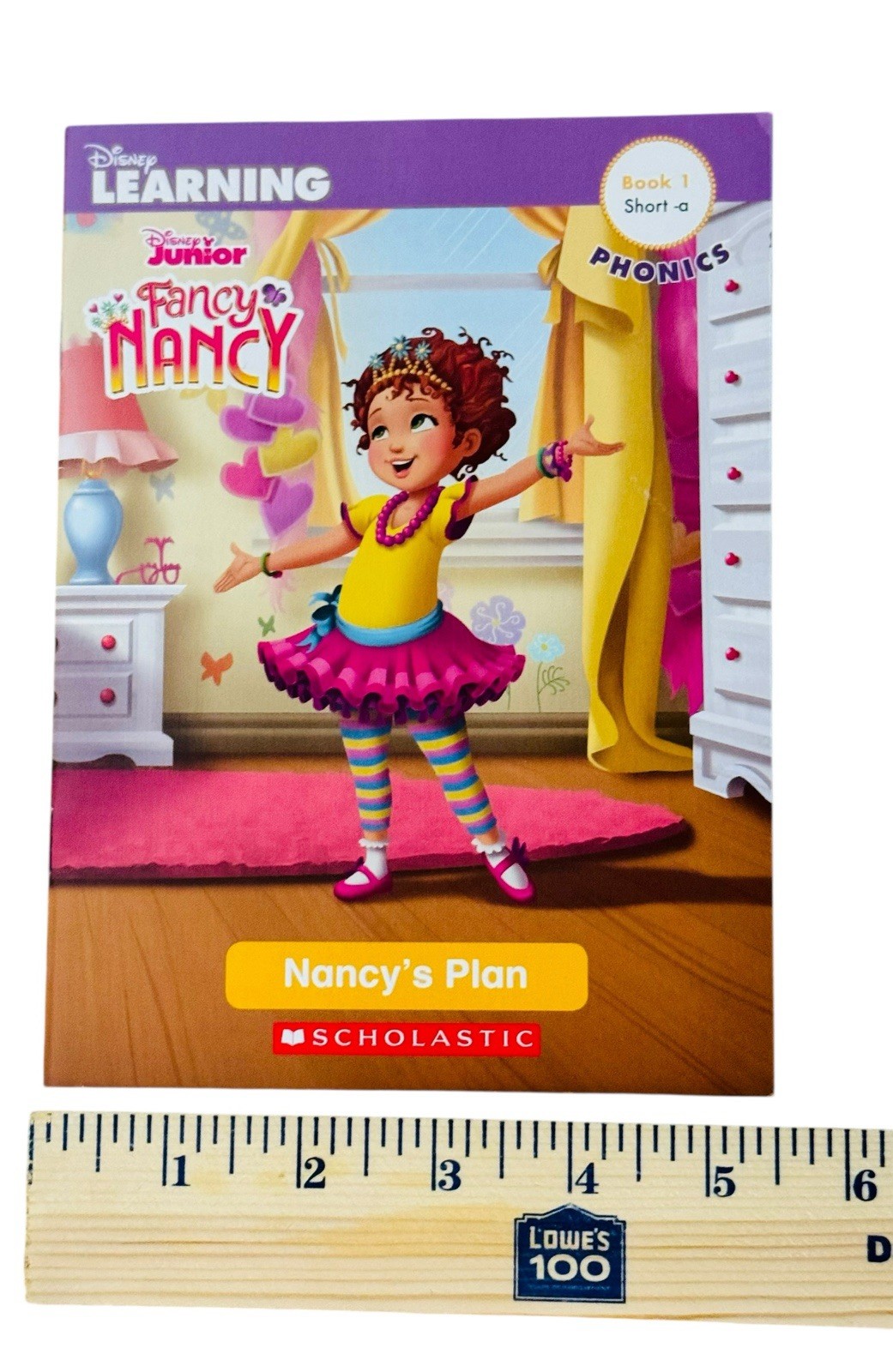 Complete Set of 12 Disney Junior Fancy Nancy Phonics Reading Program w/ Box!