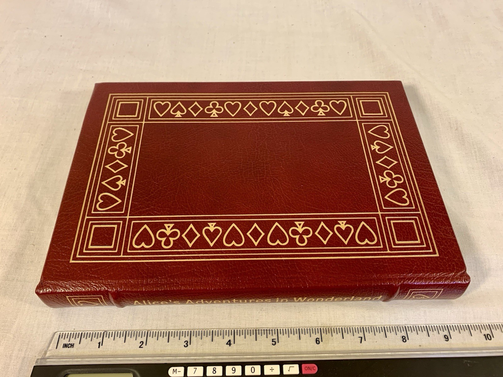 Easton Press ALICE’S ADVENTURES IN WONDERLAND 1977 ~ Near Mint 100 Greatest Book