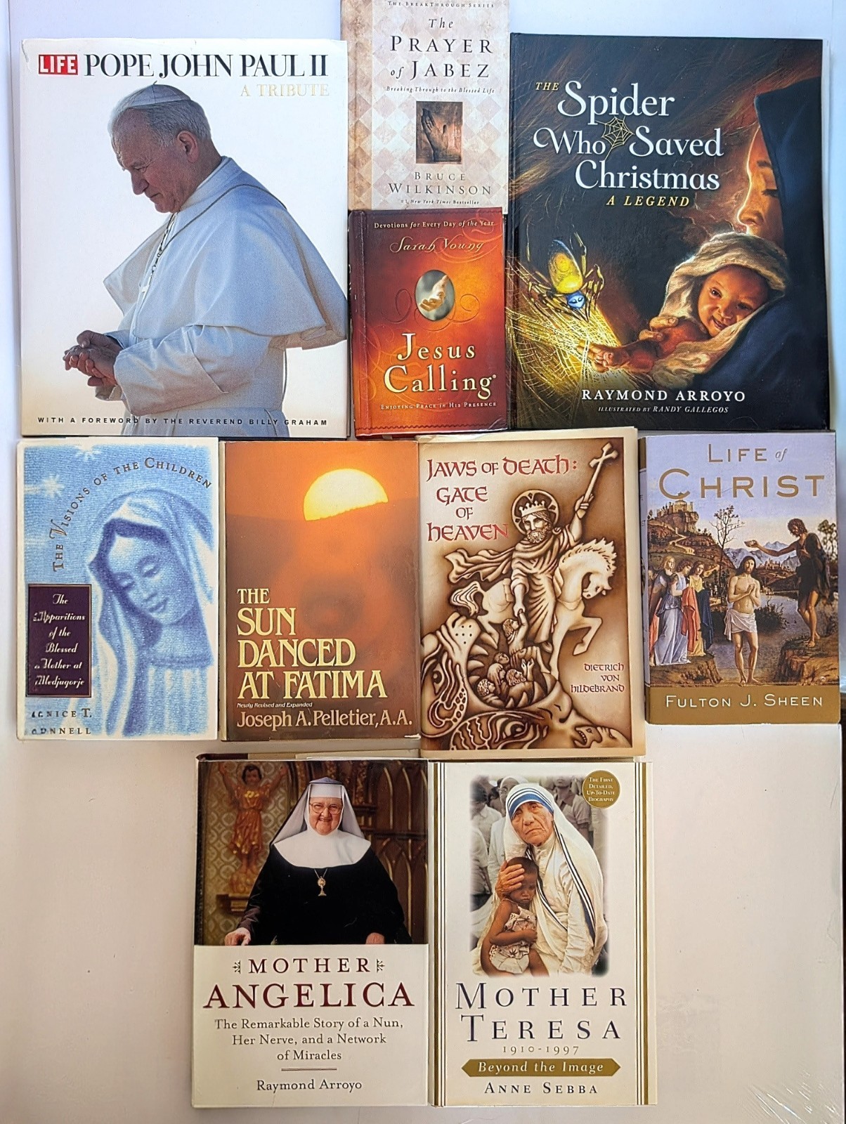✝️10 Books Religious Christian Catholic History Bio Faith Historical VTG+Modern!