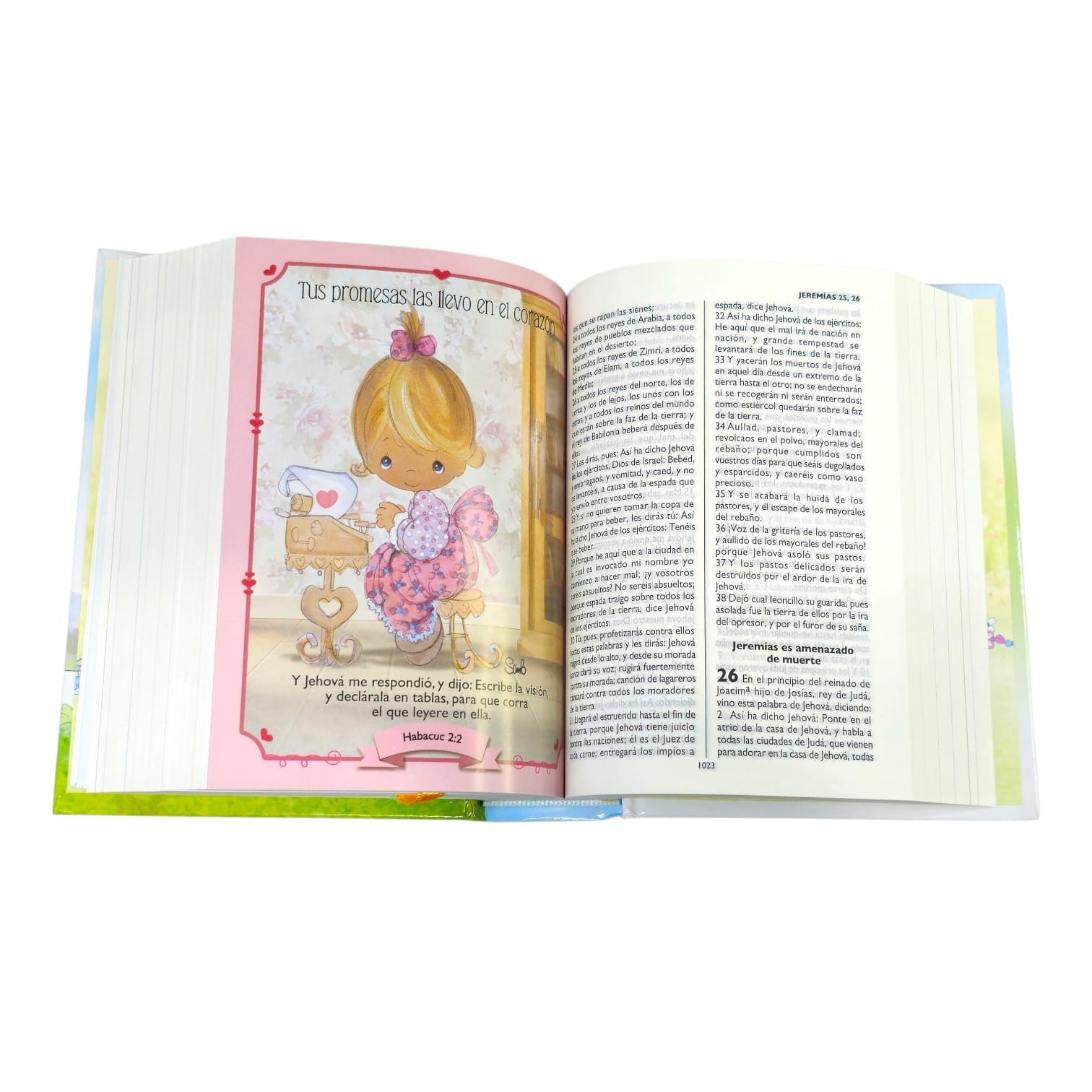 Biblia precios moments para niños Pasta Vinil Reina-Valera 1960 Tamaño Pequeño