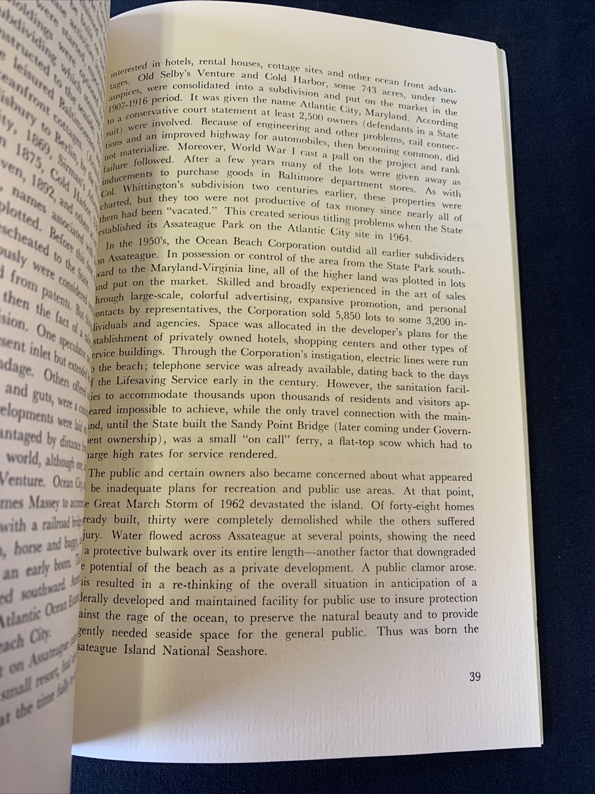 Used Assateague The Place Across SC 1971 R V Truitt 47 Pages 312L