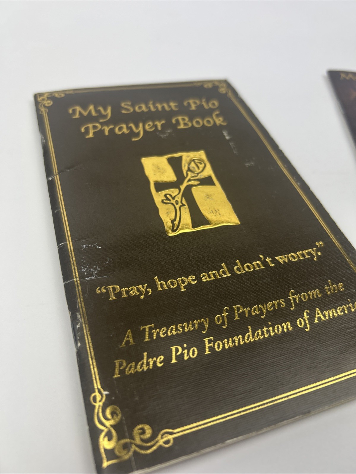Vintage Lot Of 2 My Saint Pio Prayer Book Prayers from Padre Pio Foundation