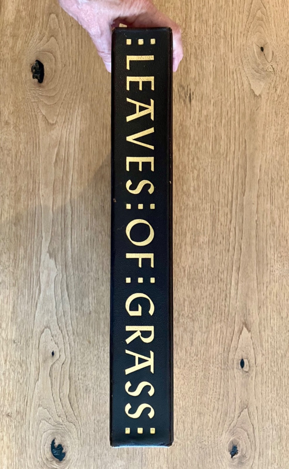 LEAVES OF GRASS Peter Pauper Press Limited Ed Folio Woodcuts by Boyd Hanna ND