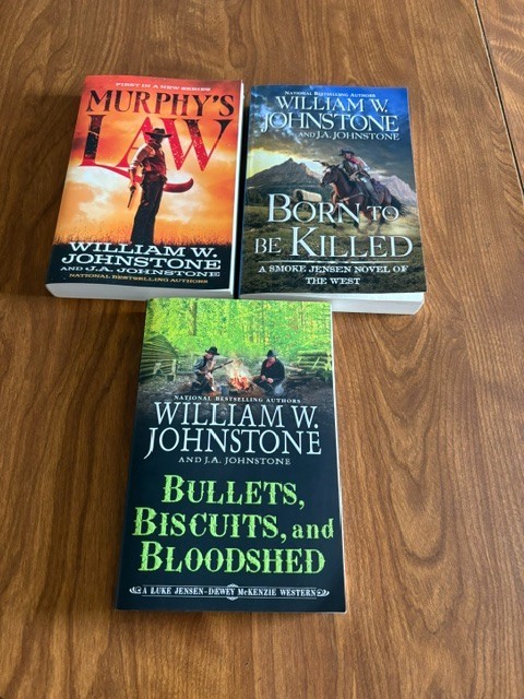 William W. Johnstone and J.A.Johnstone-Born To Be Killed-Murphy’s Law-One More