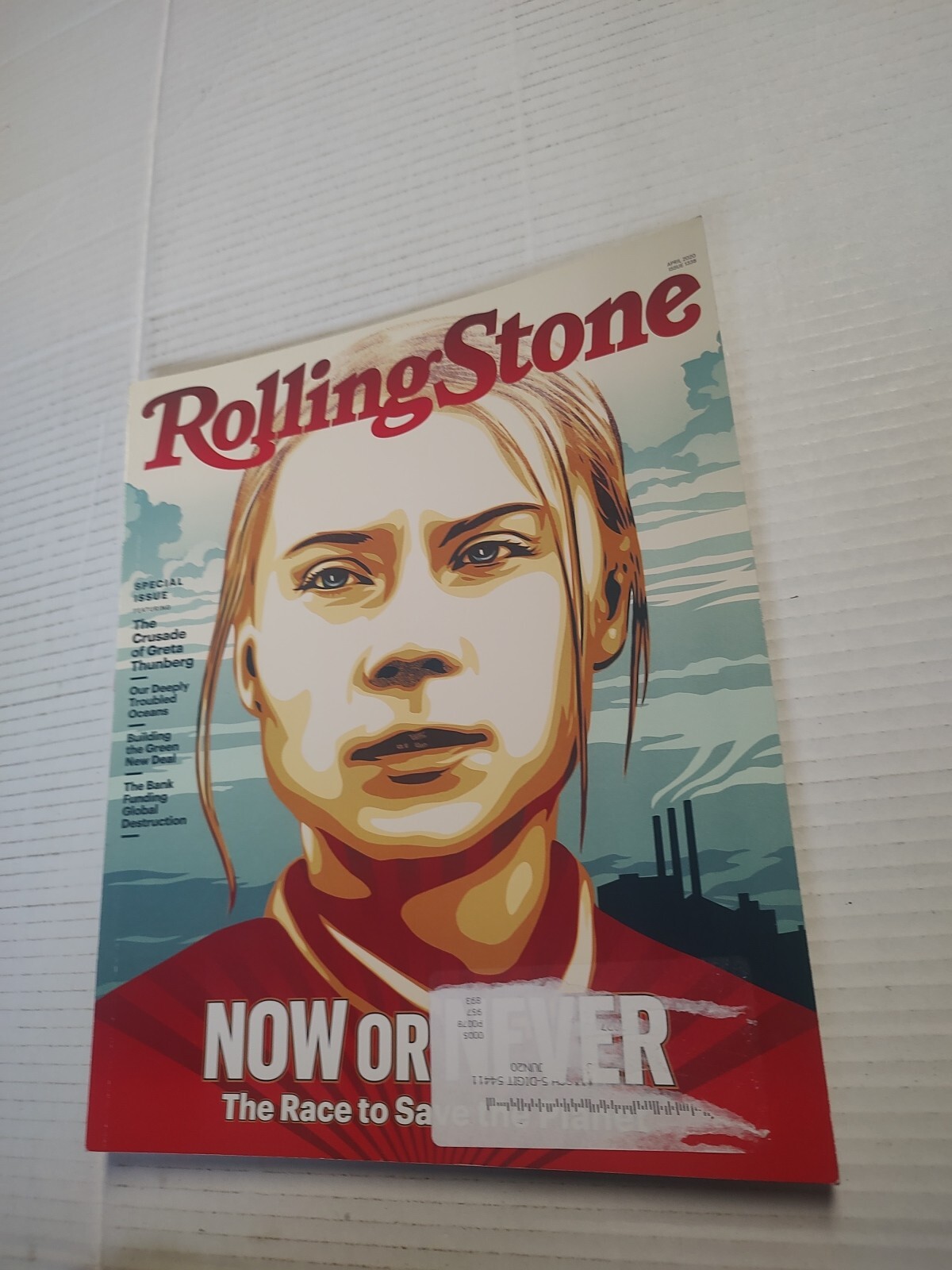 Rolling Stone Magazine #1338 April 2020 Music Now or Never Planet GRETA THUNBERG