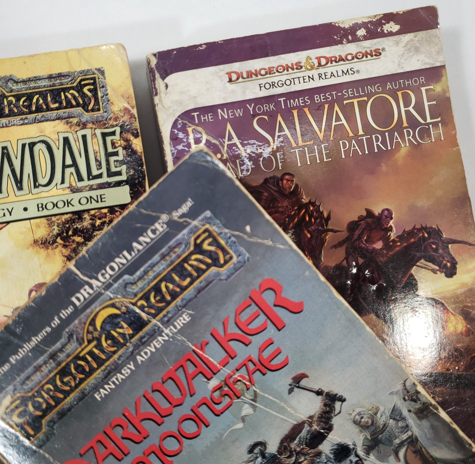 Forgotten Realms Books Lot 15 Mixed Set Legend Of Drizzt Series R A Salvatore