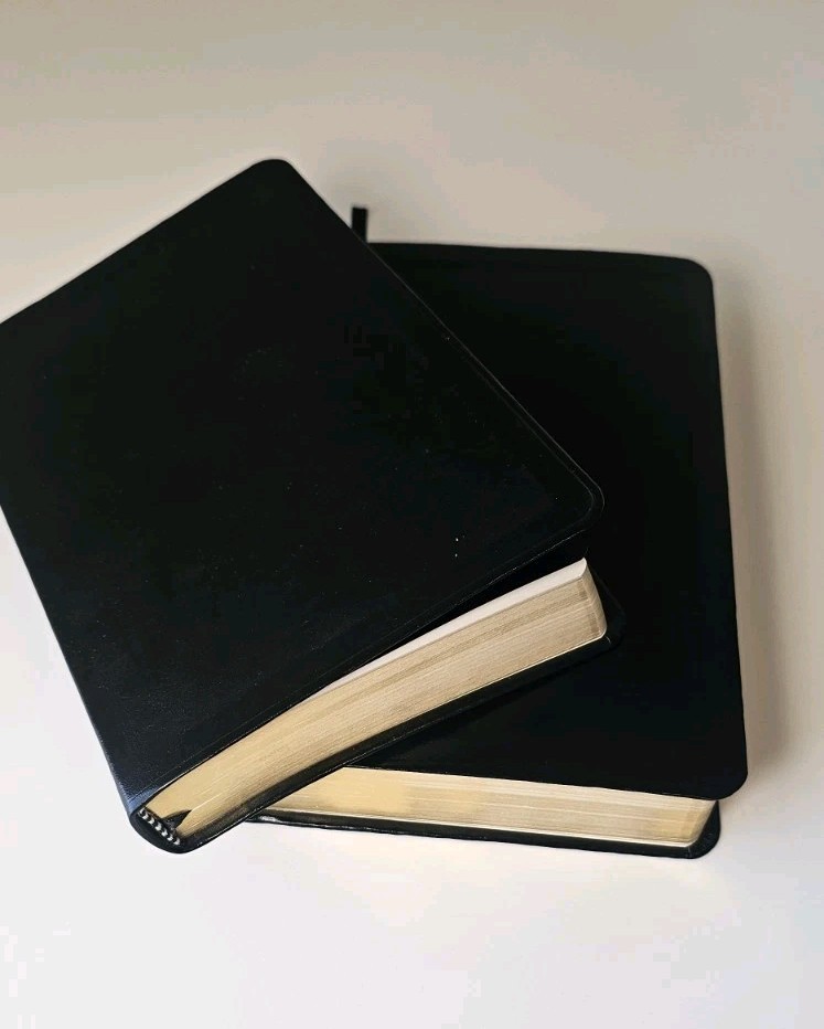 LDS Spanish Split Quad Scripture Set Black Leather 8.5″ X 5.5″ Book Of Mormon