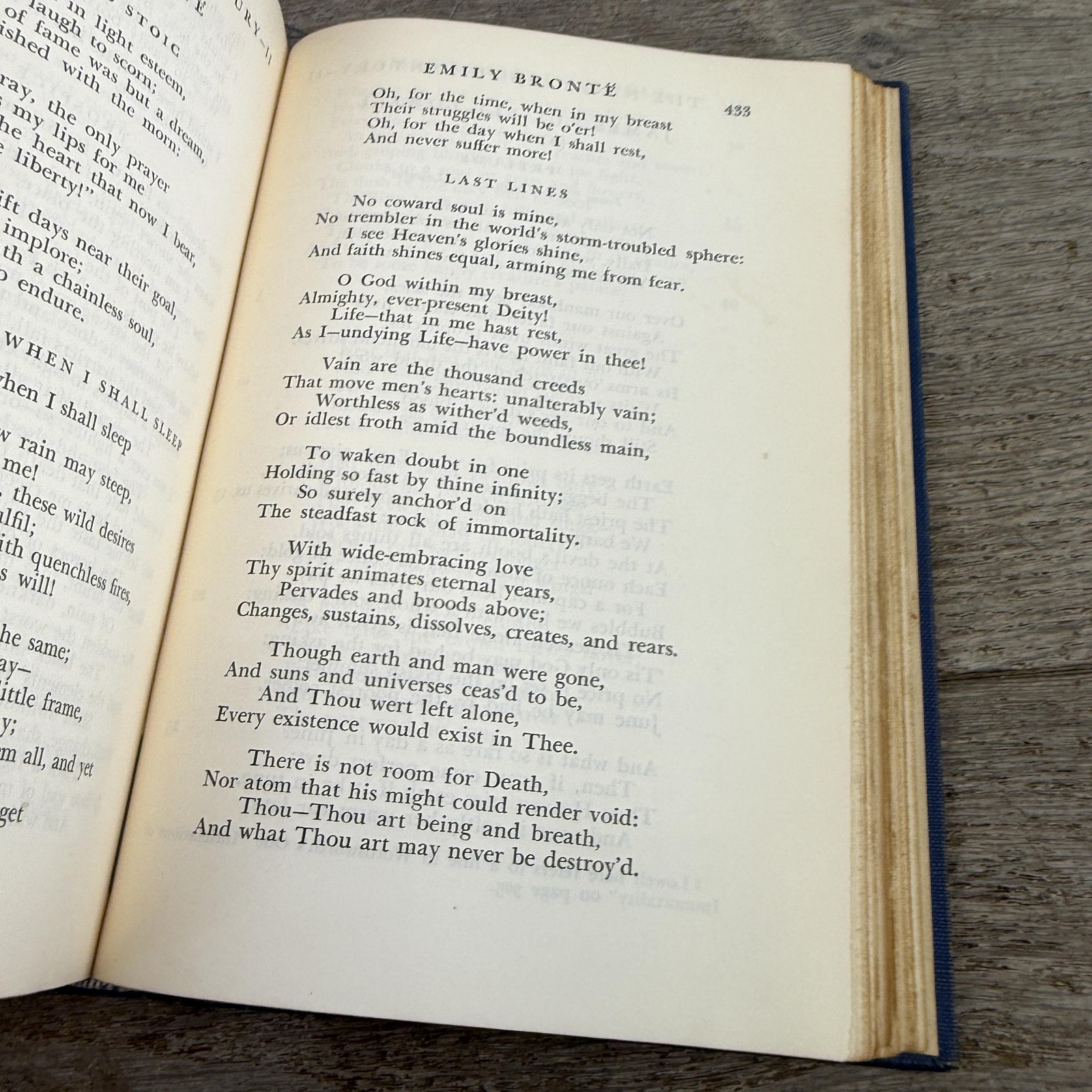 Vintage 1932 Book of Living Verse Louis Untermeyer Harcourt Brace Poetry HC