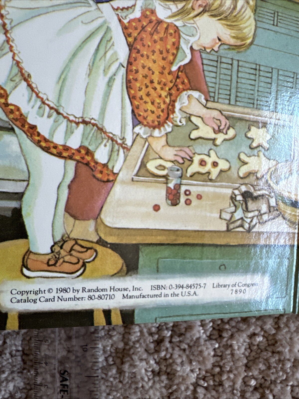 Vintage Random House Children’s Board Book BABY’S CHRISTMAS Eloise Wilkin 1980