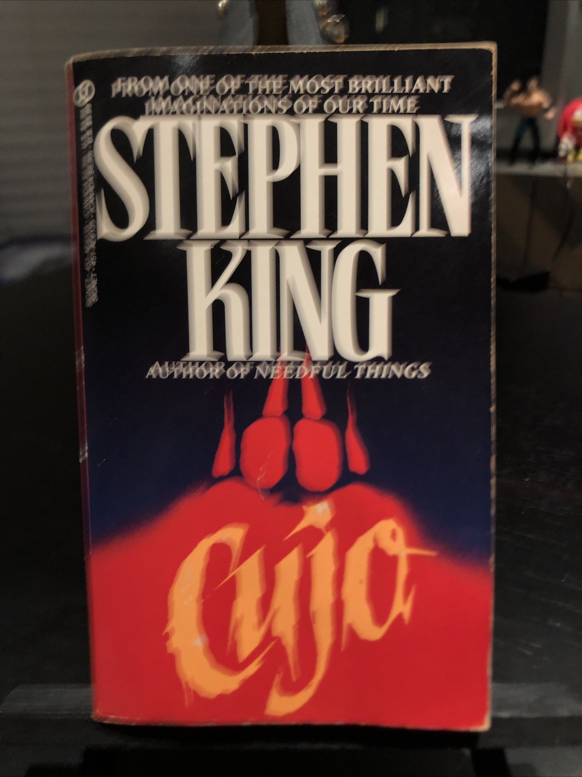 Cujo By Stephen King (1982) Signet Paperback Horror Thriller Bad Dog CULT HTF NM