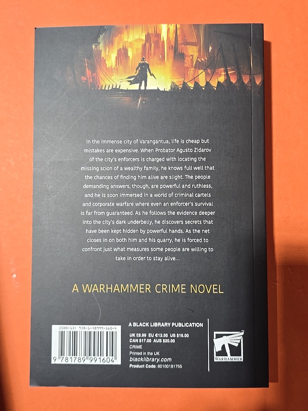 Bloodlines by Chris Wraight 2020 PB OOP Black Library Warhammer Crime