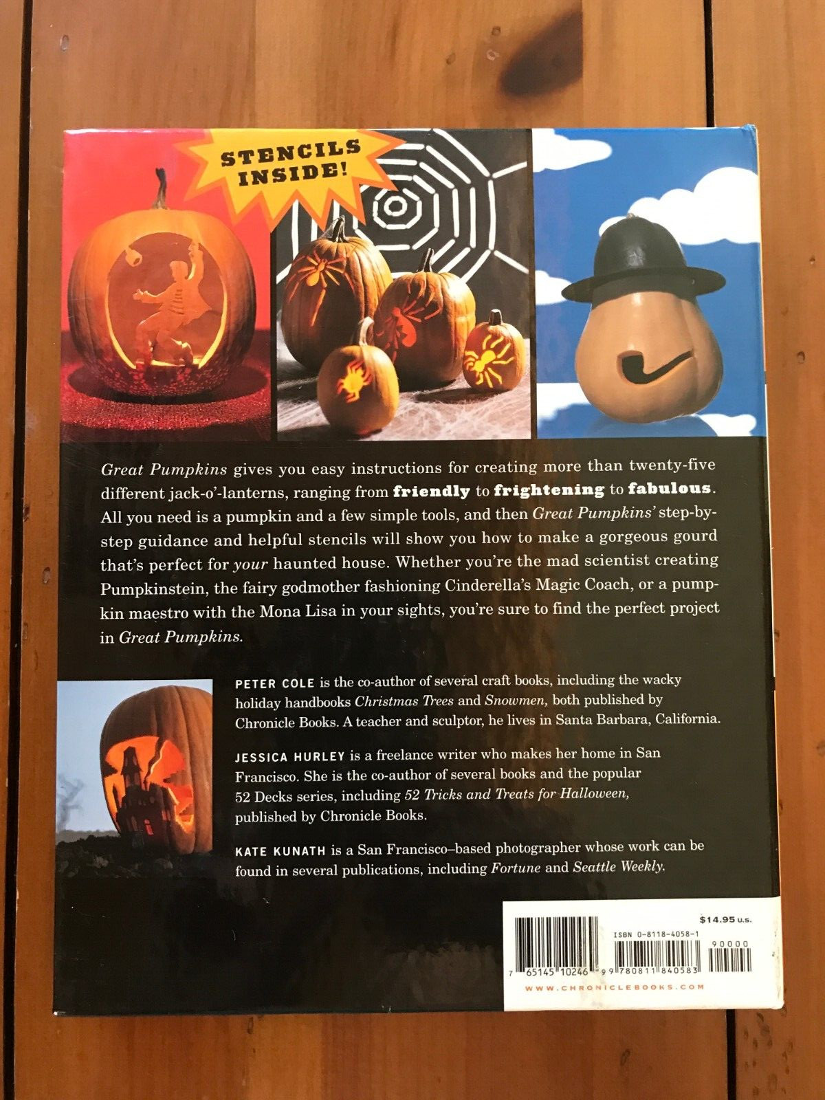 Great Pumpkins: Crafty Carving for Halloween by Peter Cole with Jessica Hurley