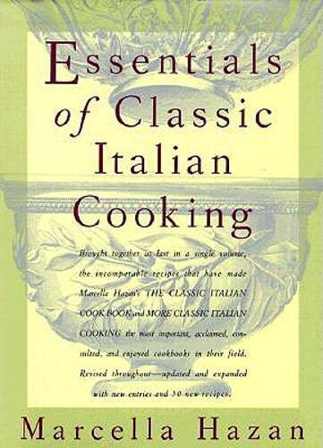 Essentials of Classic Italian Cooking by Marcella Hazan: Used
