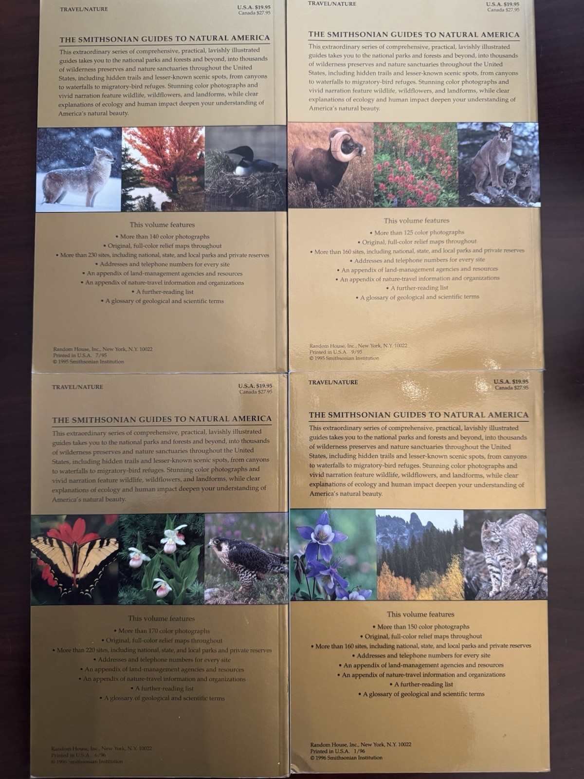 Smithsonian Guides to Natural America Trade Paperback Random House New England …
