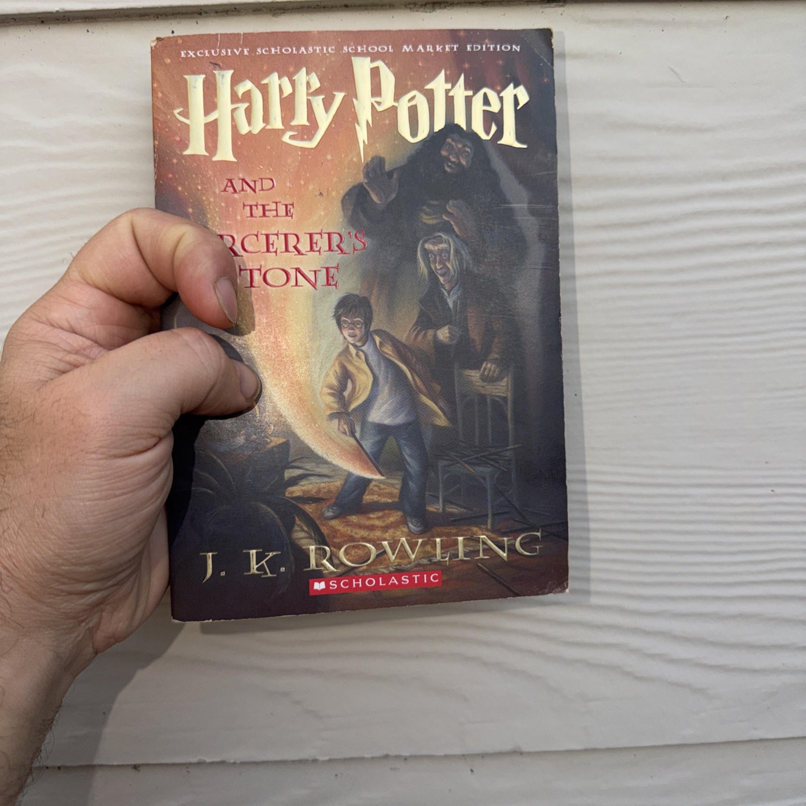 RARE Harry Potter & Sorcerer’s Stone Scholastic ExclusiveSchool Market Edition