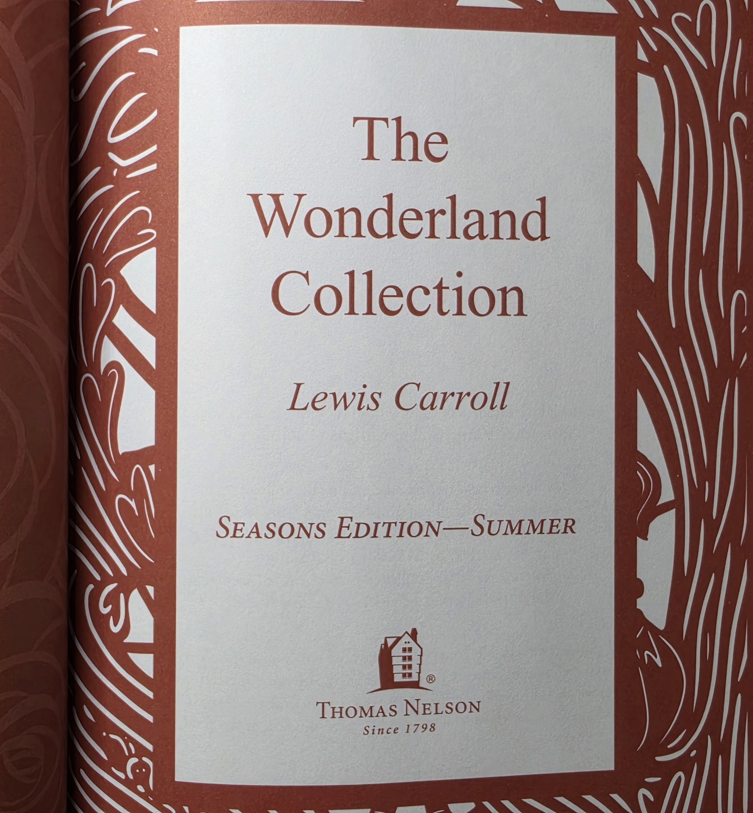 Alice Wonderland Collection Lewis Carroll Hardcover Numbered Limited Seasons