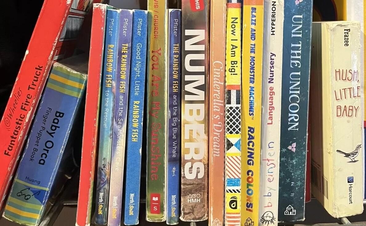 15 Random Board Books for Toddler story time lot MIX