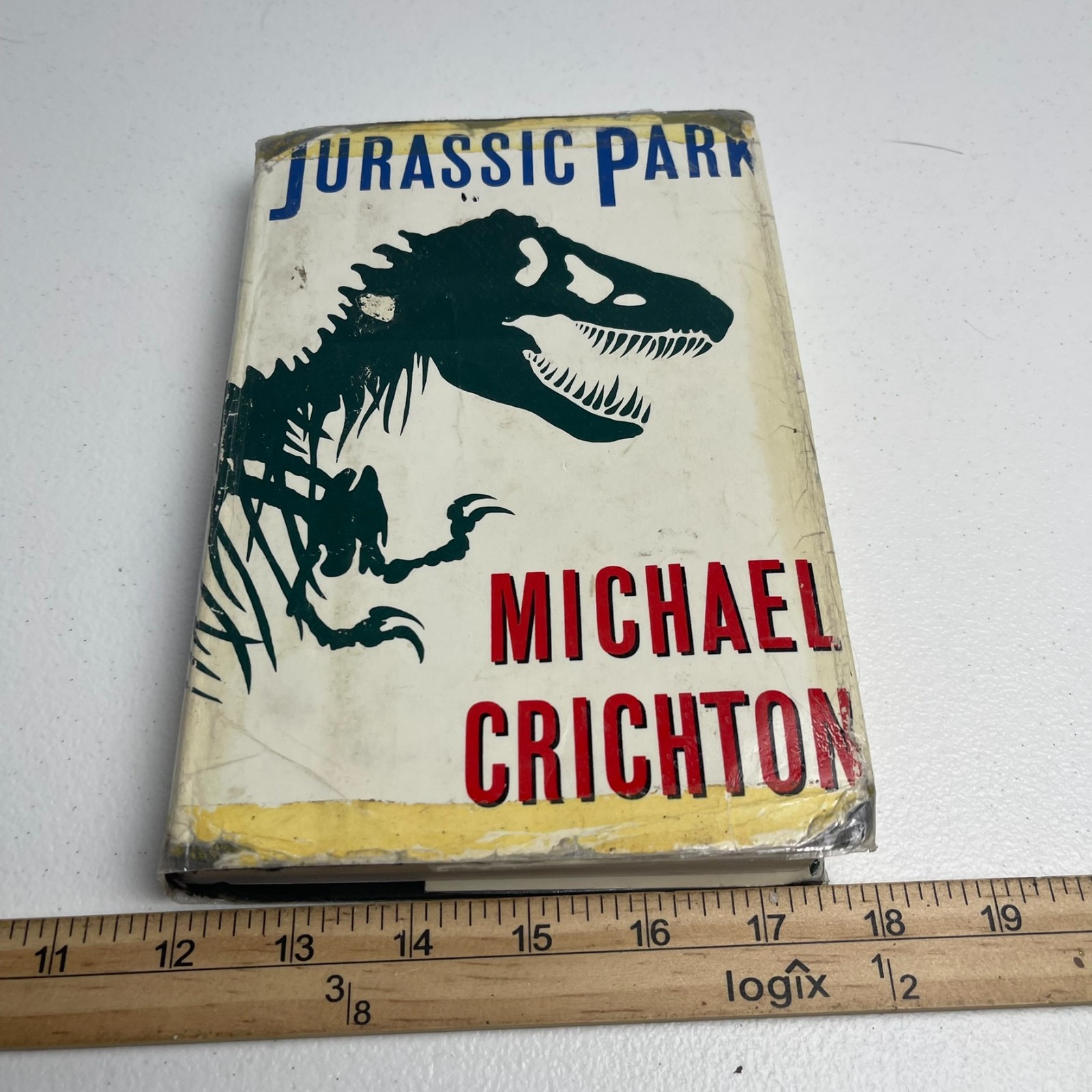 VTG Rare Jurassic Park – Michael Crichton HC 1990