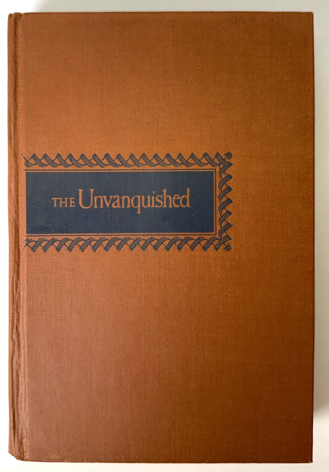 The Unvanquished, Howard Fast, 1946 Tower Books HCDJ in Mylar, Very good
