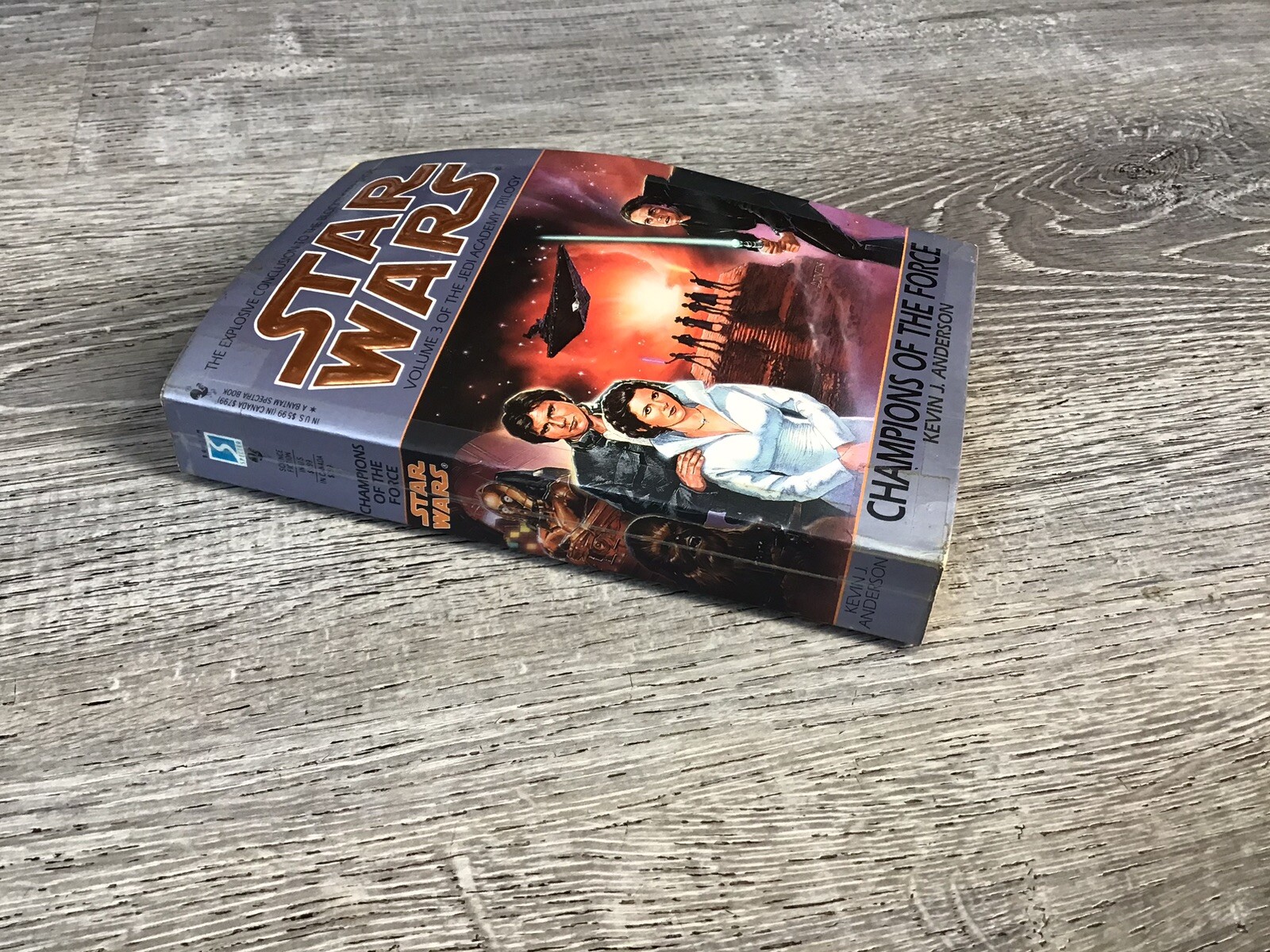 Star Wars Book Lot of 6 – I Jedi, The New Rebellion, Jedi Search Softcover Books