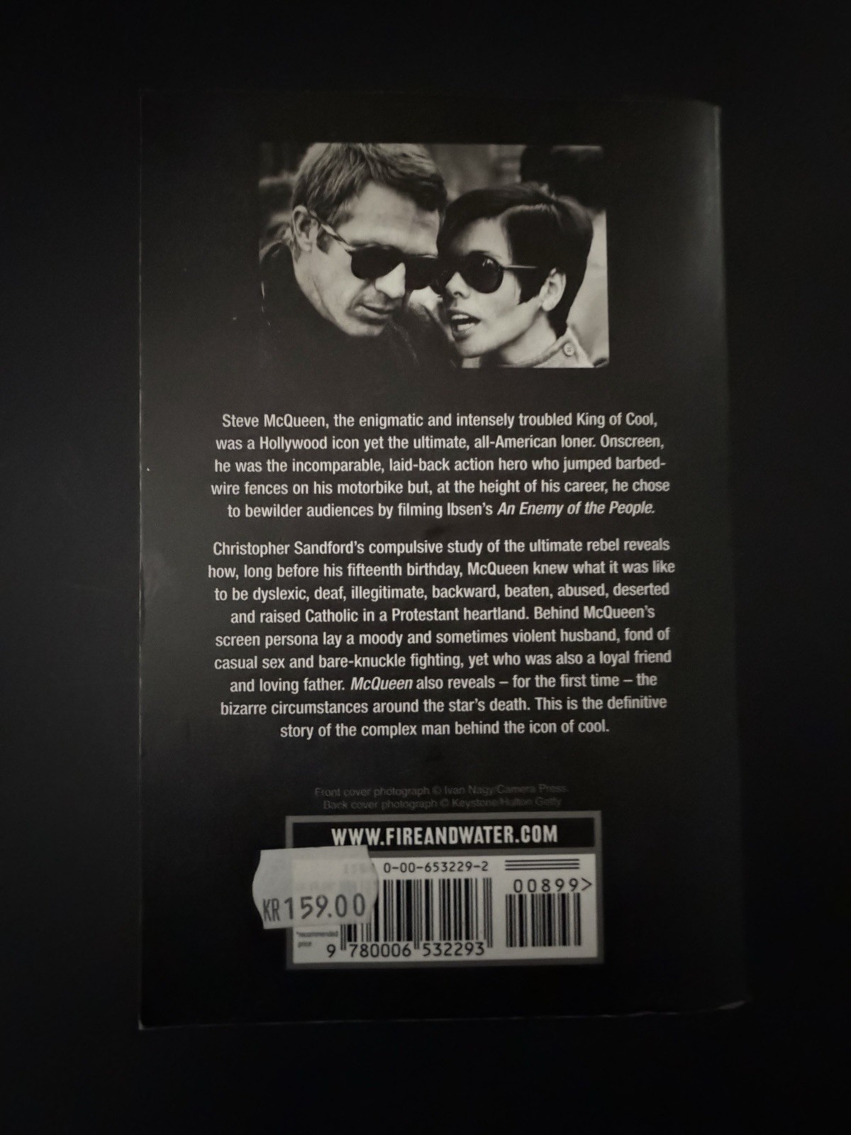 McQueen: The Biography-Christopher Sandford – Trade Paperback