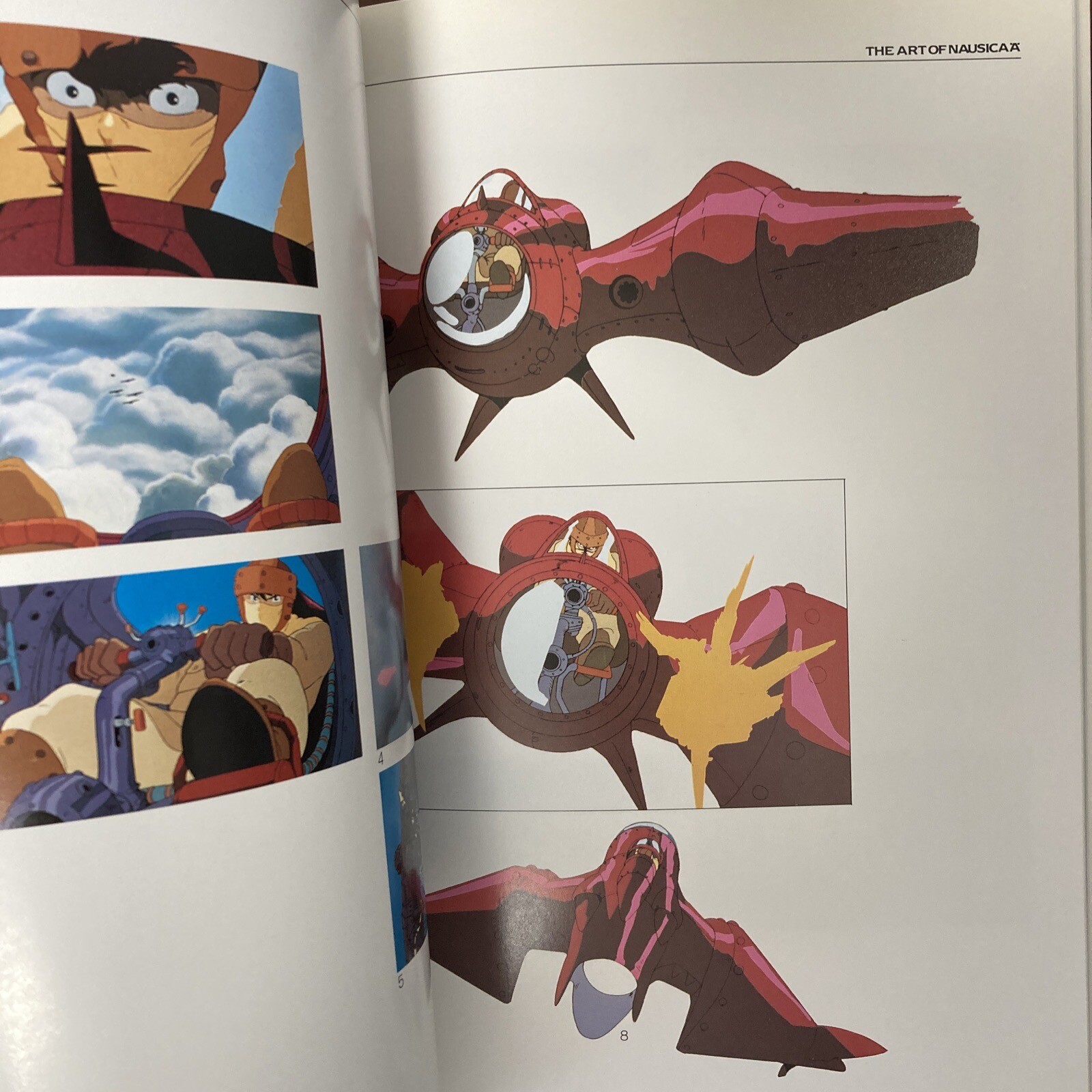 THE ART OF NAUSICAA Hayao Miyazaki Art Book Illustration