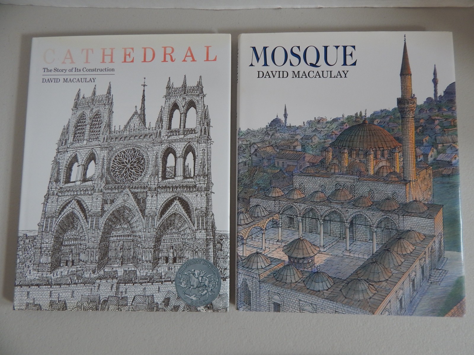 Lot 5 DAVID MACAULAY book CASTLE Cathedral MOSQUE Pyramid WAY THINGS WORK (2023)