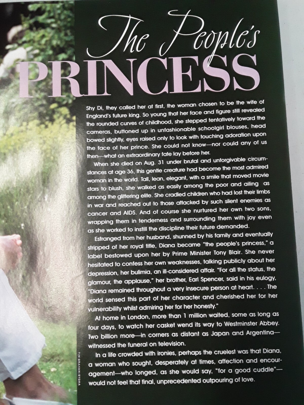 Princess Diana magazine bundle 1997 4 titles death tributes memorials G+ 240229