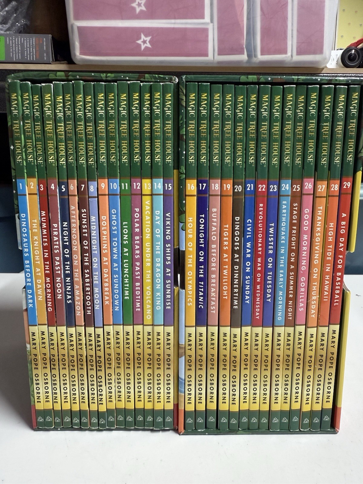 Magic Tree House Complete Book Set 1-29 Paperback by Mary Pope Osborne