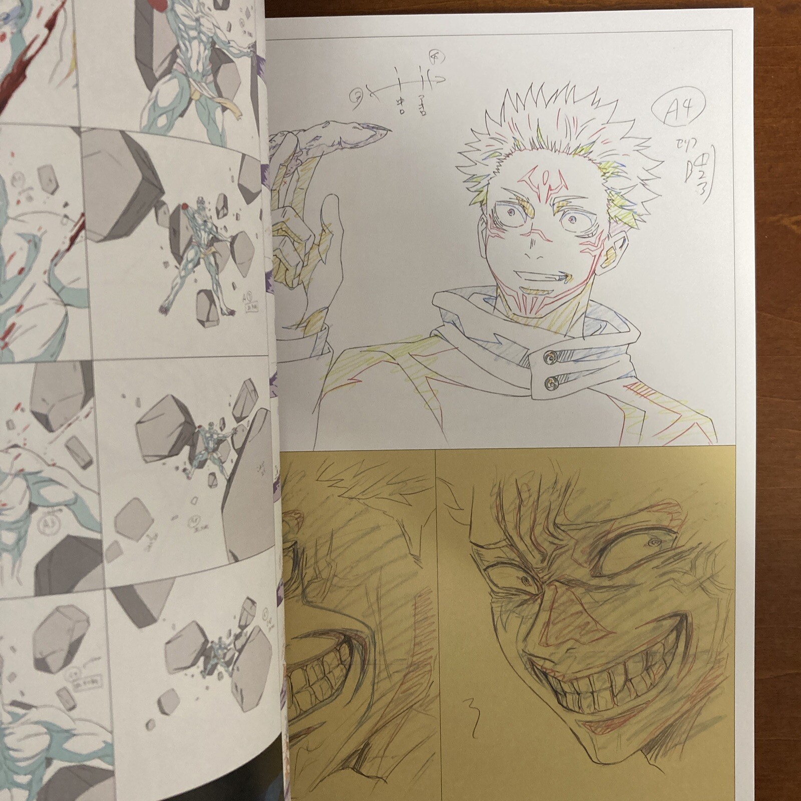 Jujutsu Kaisen KEY ANIMATION Vol.1 Art Book Illustration