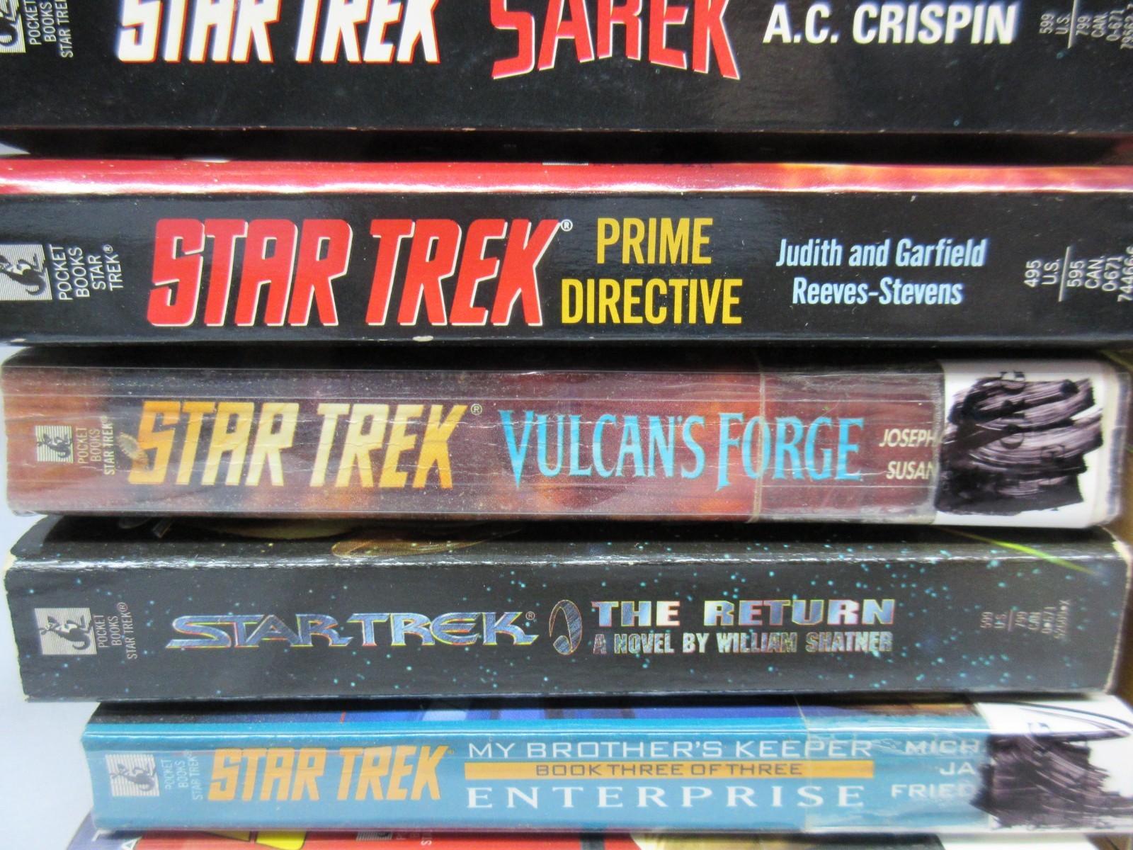 30 Star Trek The Original Series Books No Numbered Standalone Etc Buy It Now