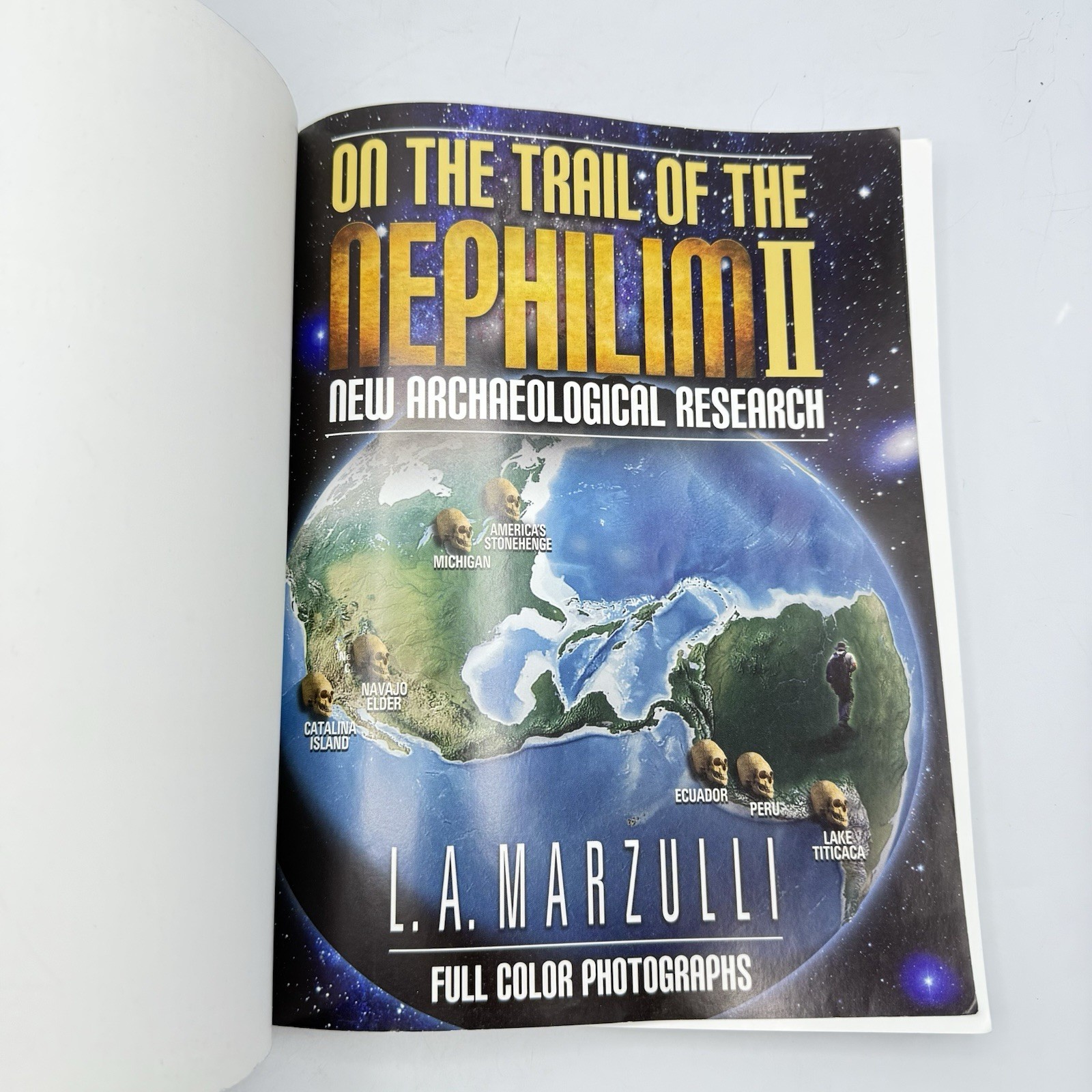 ON THE TRAIL OF THE NEPHILIM Vol. 1 & 2 By L.A. Marzulli Paperback Lot Of 2