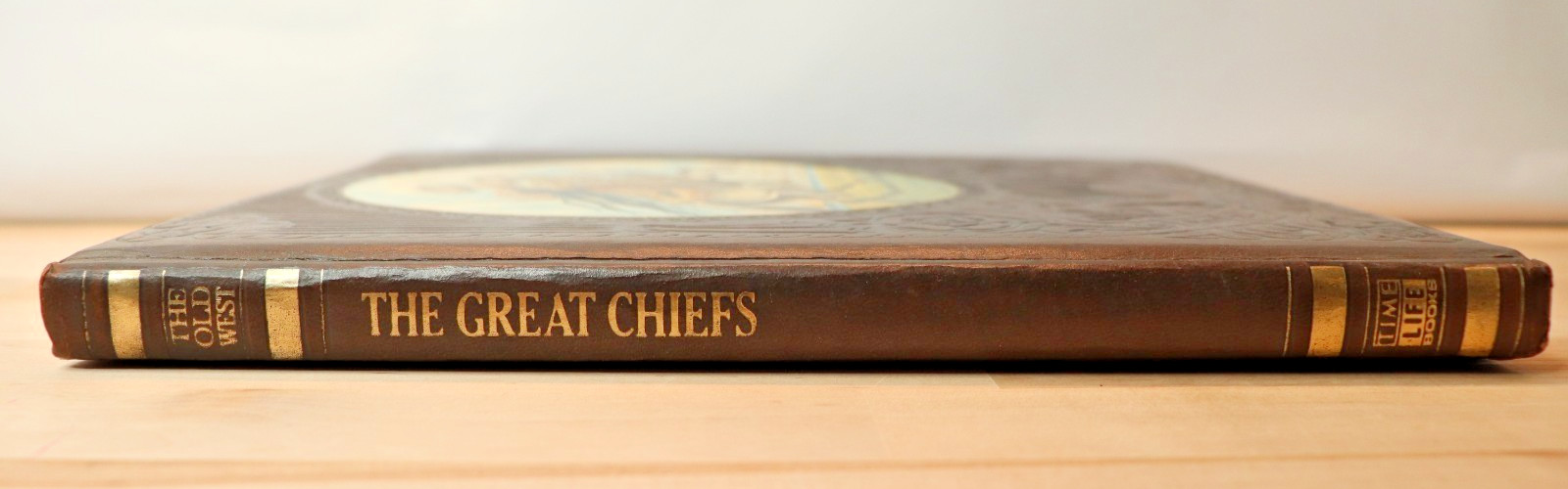 The Great Chiefs; The Old West By Time Life Books Leather HC