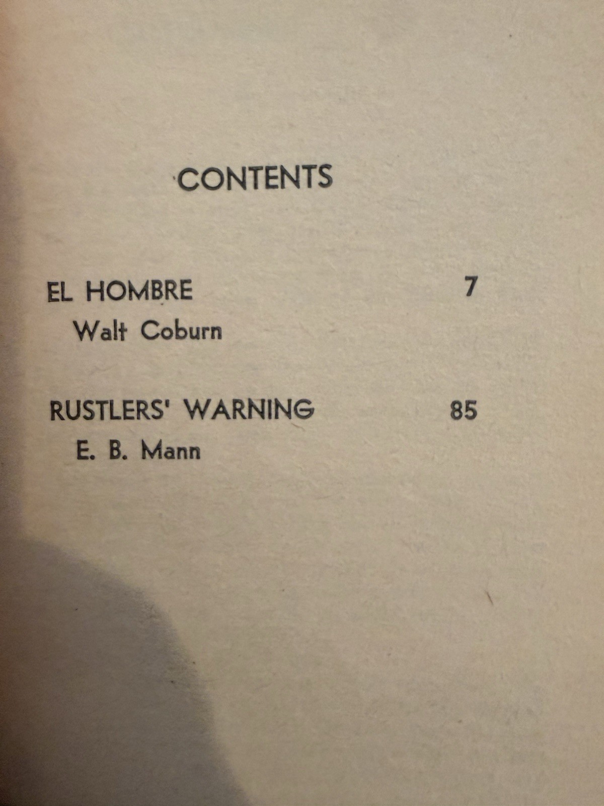 Walt Coburn E.B. Mann Vintage Paperback Western Belmont Double 1960s