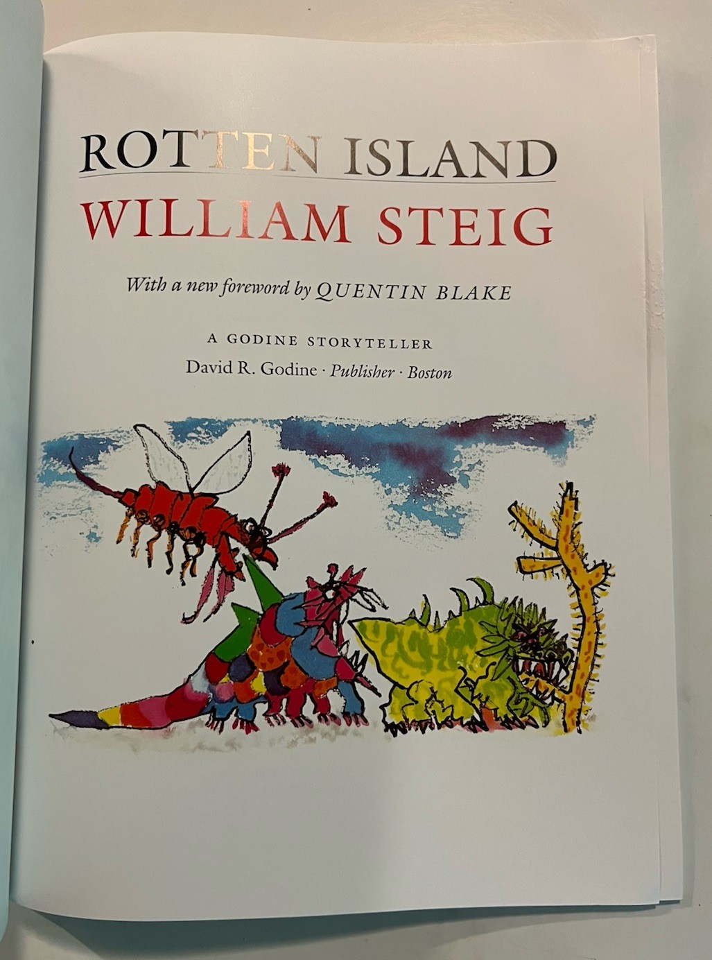 Rotten Island By William Steig 1984 Paperback 2020 Edition
