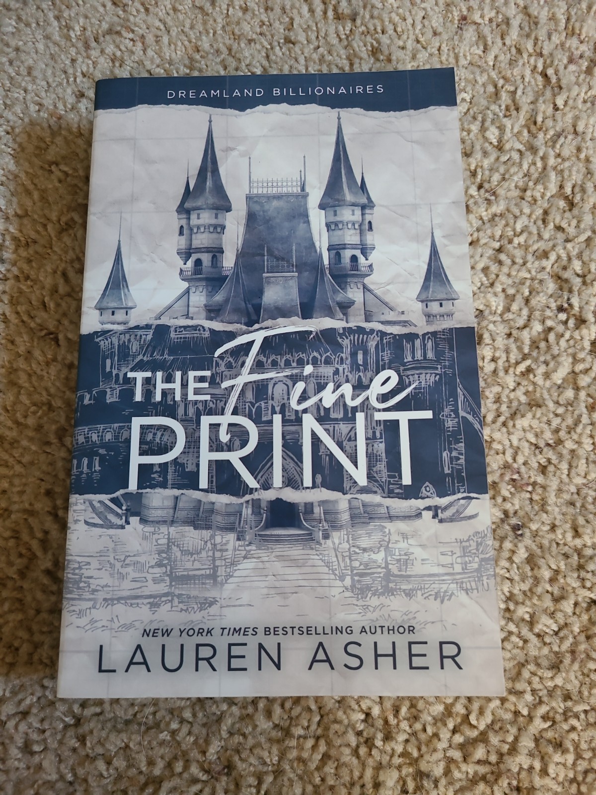 Fine Print by Lauren Asher (2021, Trade Paperback)