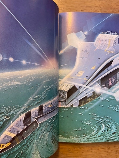 ALIENS IN SPACE by Steven Caldwell ( Hardcover Book 1979 Dust Jacket Sci-fi)