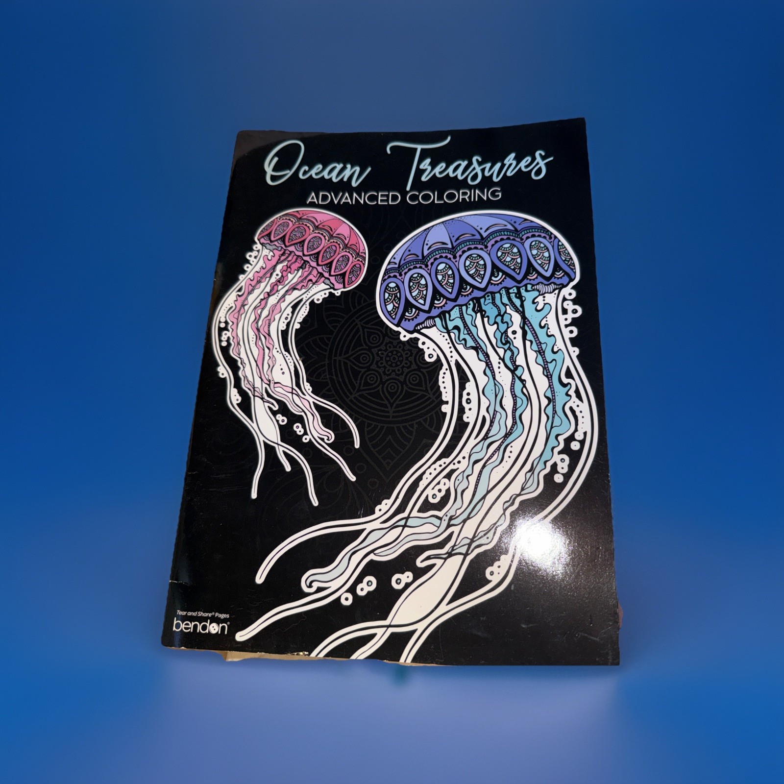 New Mindful /Advanced Coloring Books! Ocean Treasures & Amazing Animals!