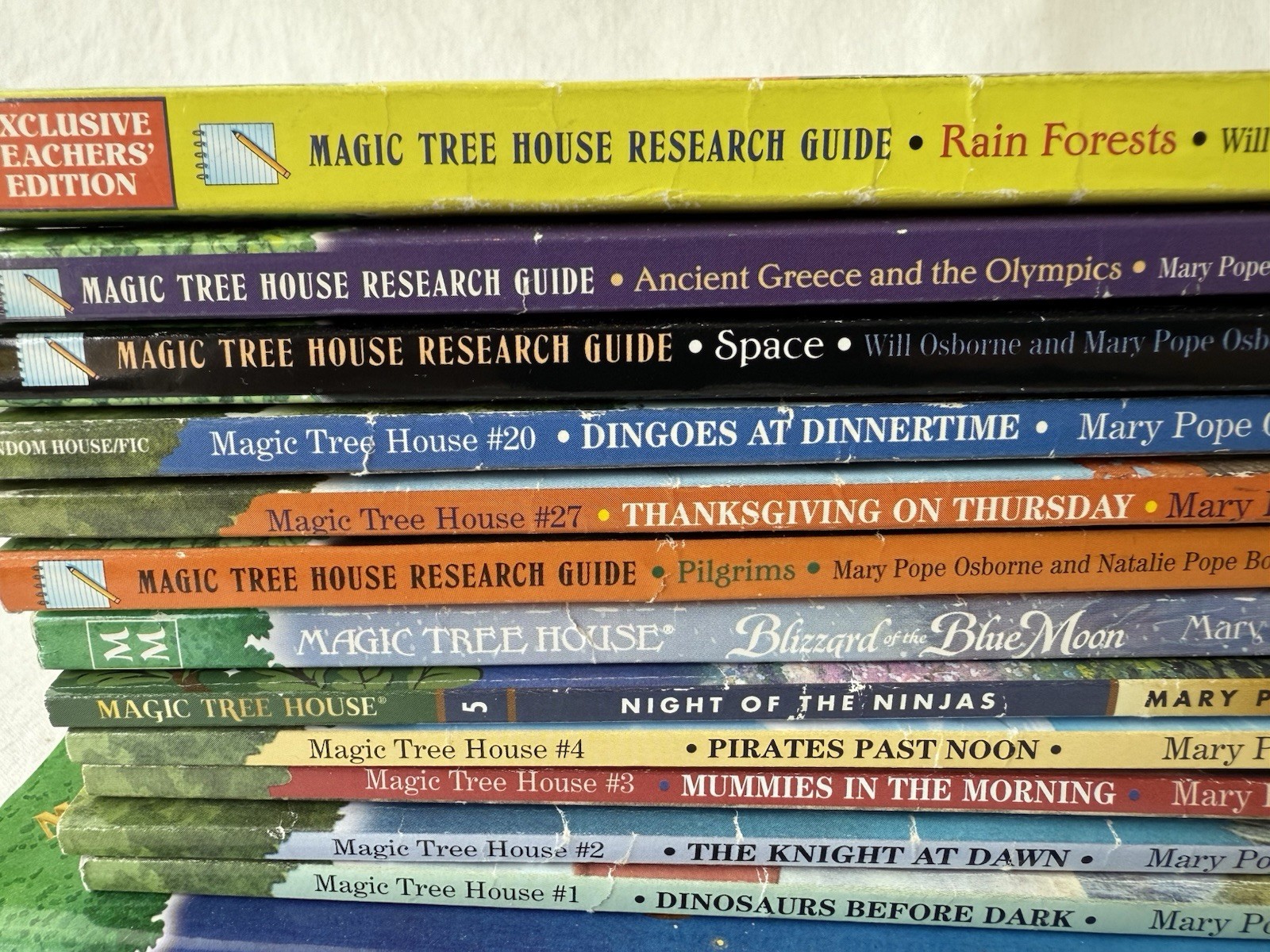 Magic Tree House Chapter Books By Mary Pope Osborne Lot Of 15 books
