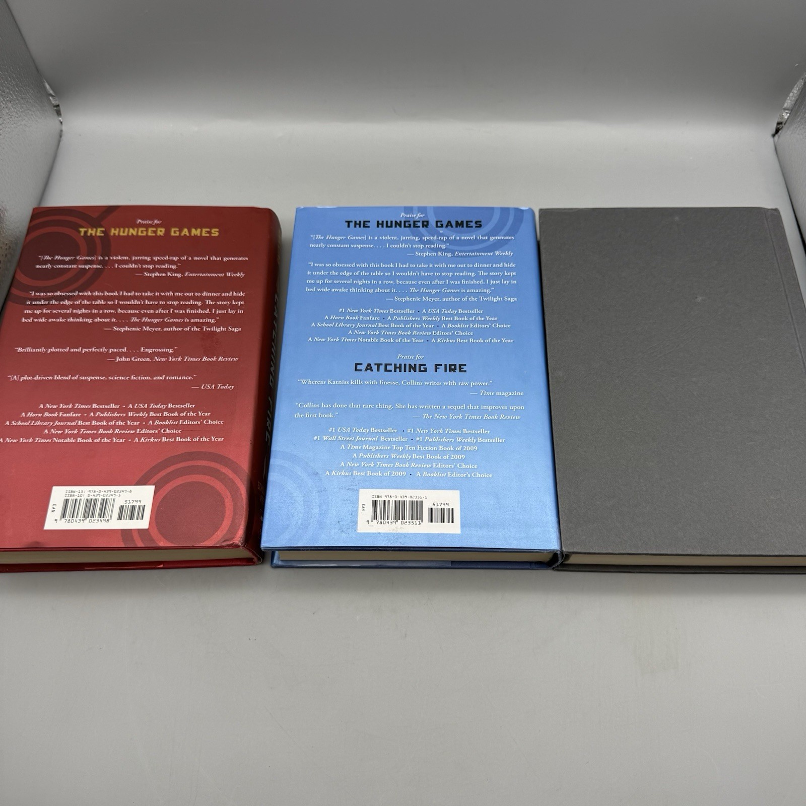 The Hunger Games Trilogy BOX SET Suzanne Collins Hardcover Original Cover