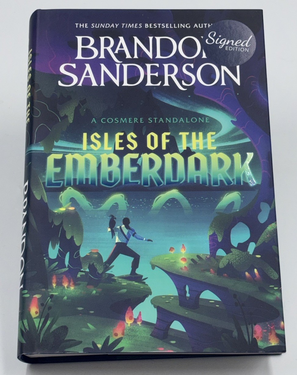 Isles of the Emberdark SIGNED by Brandon Sanderson UK 1st/2nd (2026, Hardcover)