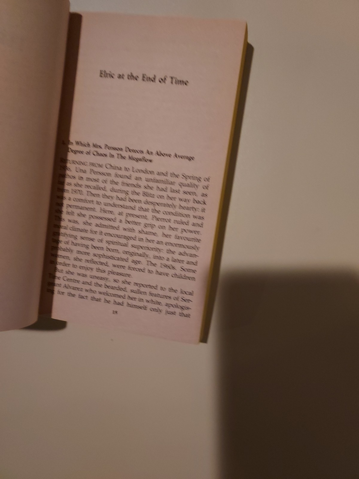 ELRIC AT THE END OF TIME – Michael Moorcock (1985 DAW) 1st Printing Elric Vol 7