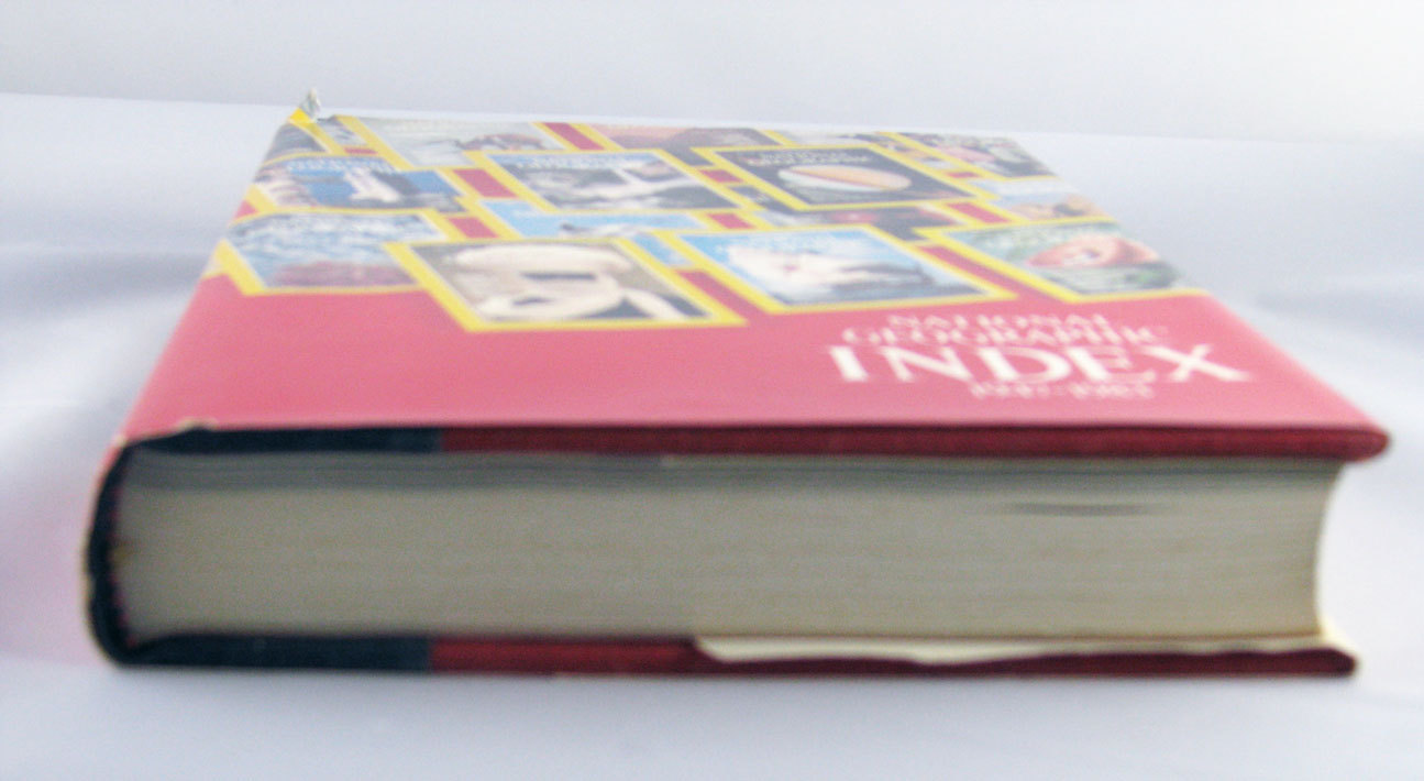 NATIONAL GEOGRAPHIC Index Book 1947-1983 Hardcover Dust Jacket