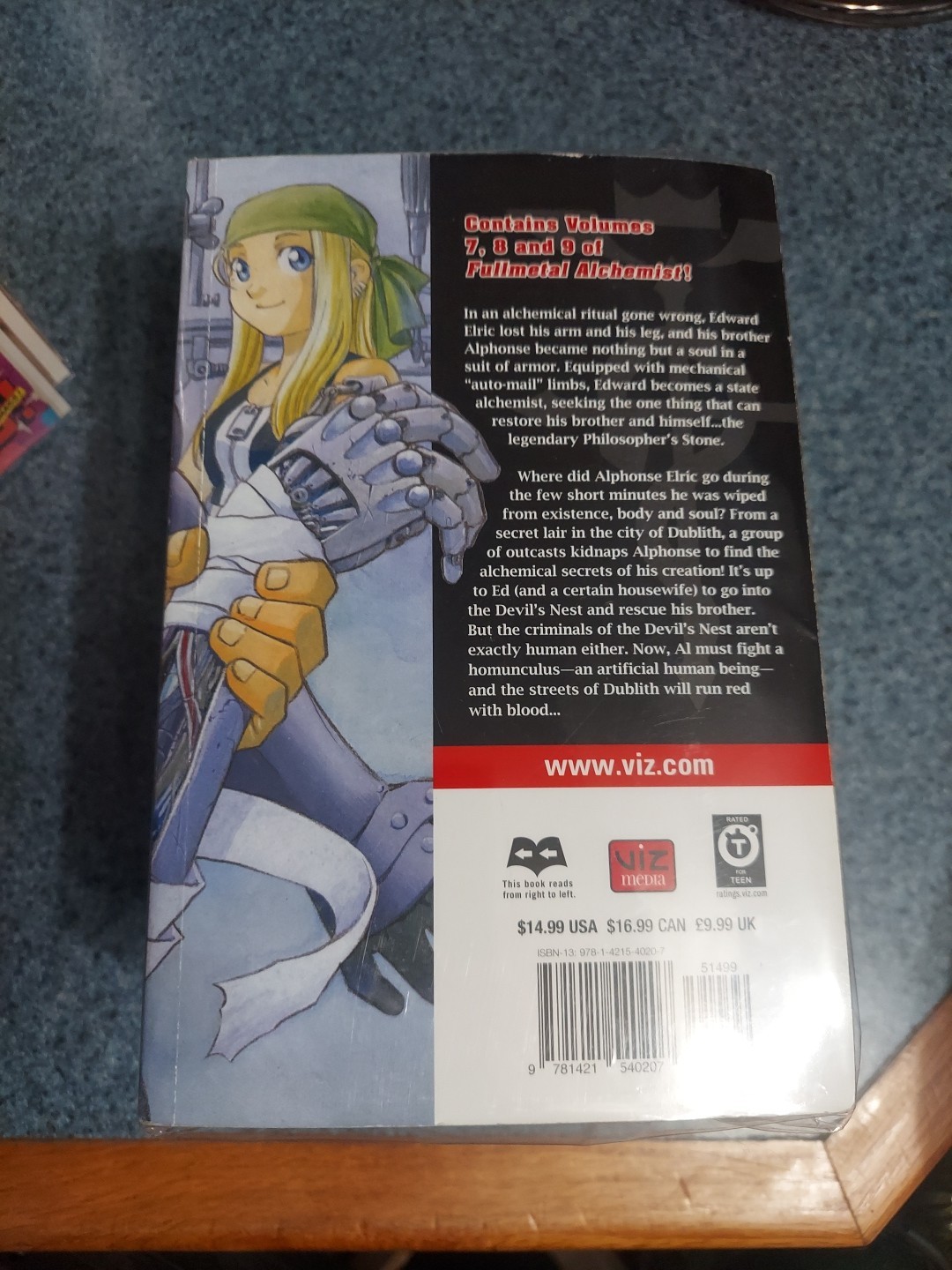 Fullmetal Alchemist Manga Omnibus Vol. 1, 2, 3, 4, 5, 6, 7, 8, 9, 3 in 1 Viz
