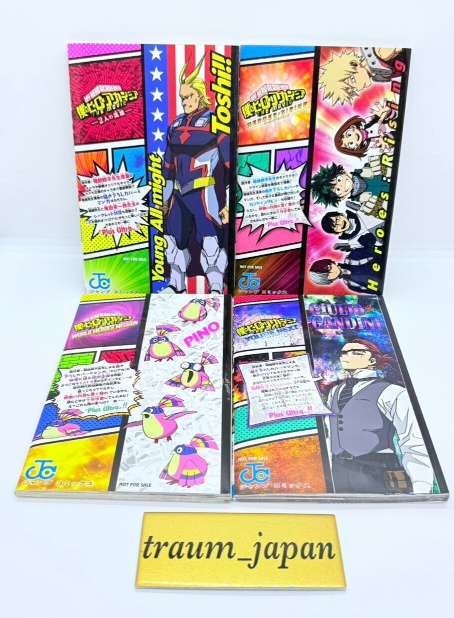 My Hero Academia Movie World Heroes Mission Rising Your Next Benefits 4 Comic JP
