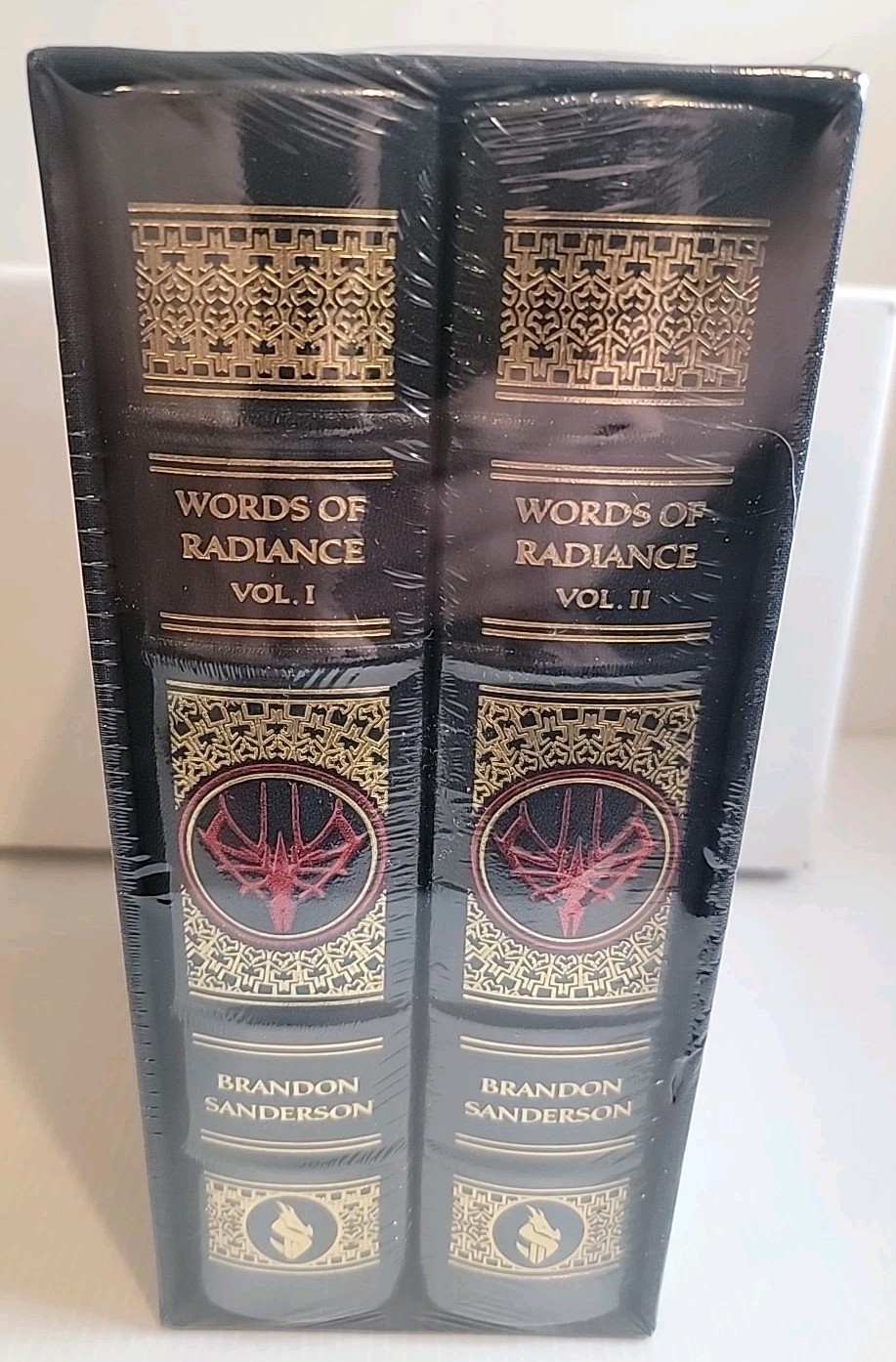 Words Of Radiance Leatherbound SIGNED Brandon Sanderson Dragonsteel New Sealed