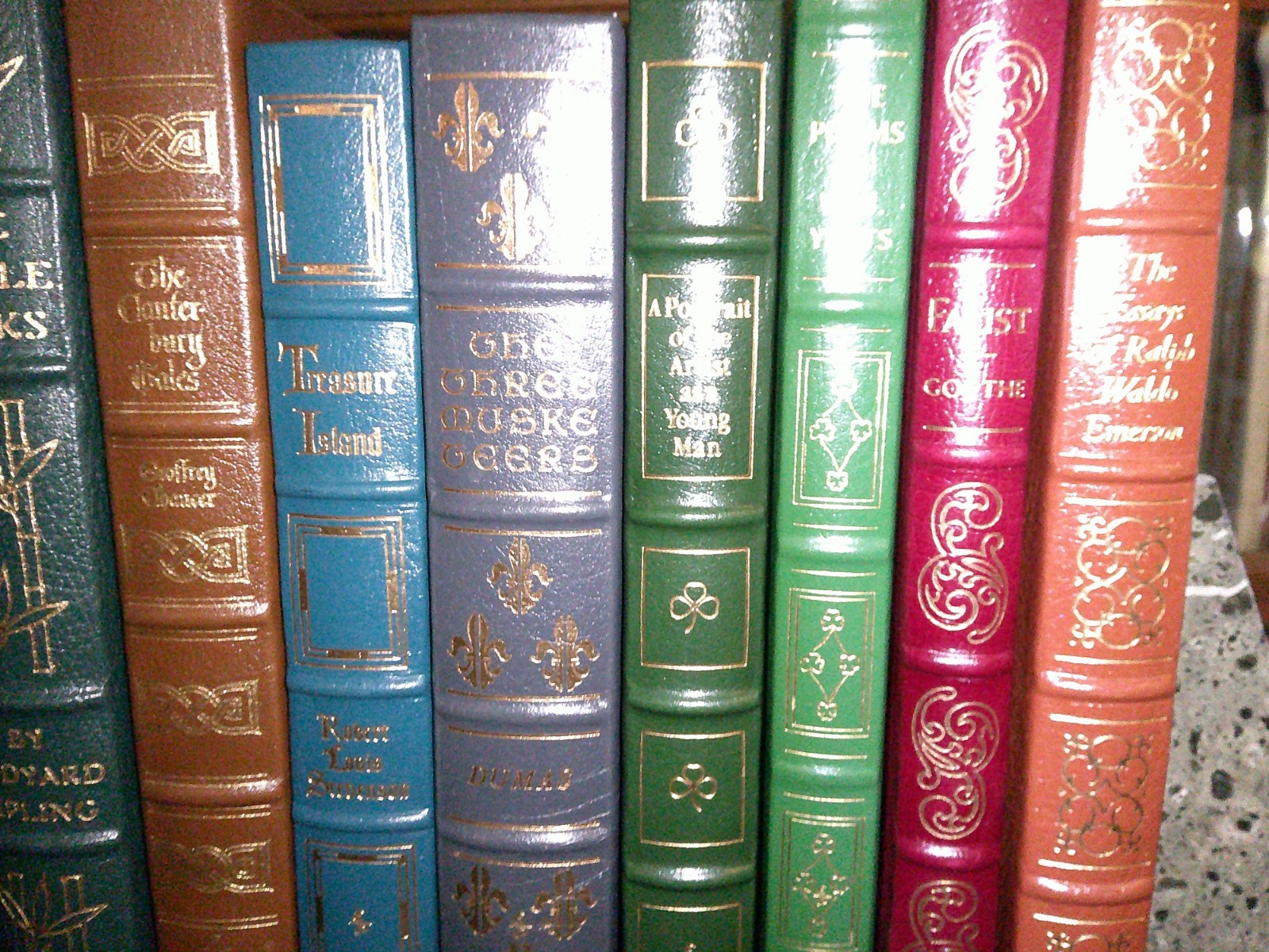 Easton Press Lot. 14 Volume. Collector Editions. Leather. Fine Condition.