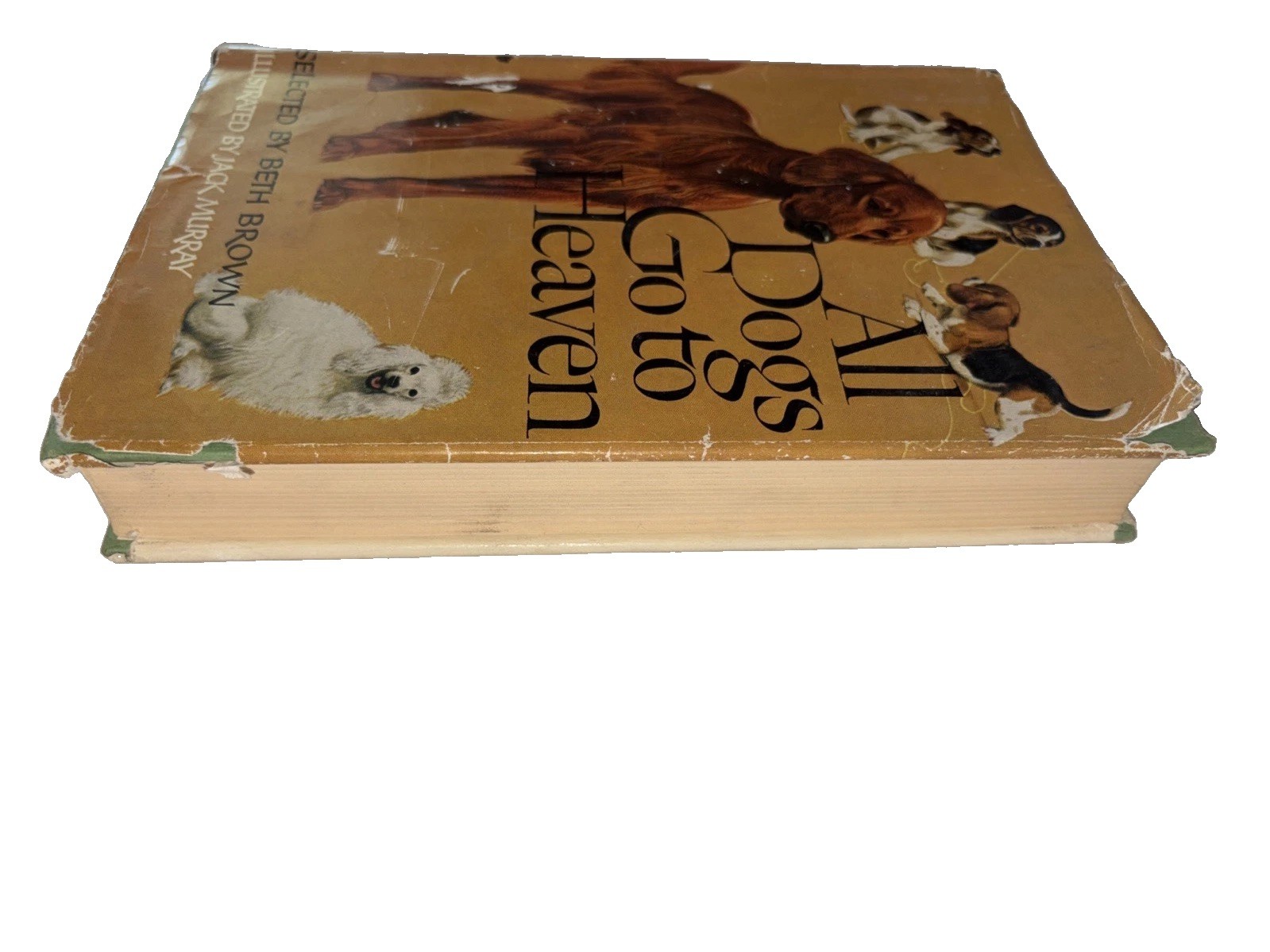 All Dogs Go To Heaven Anthology by Beth Brown 1961 Hardcover Book 1st Edition