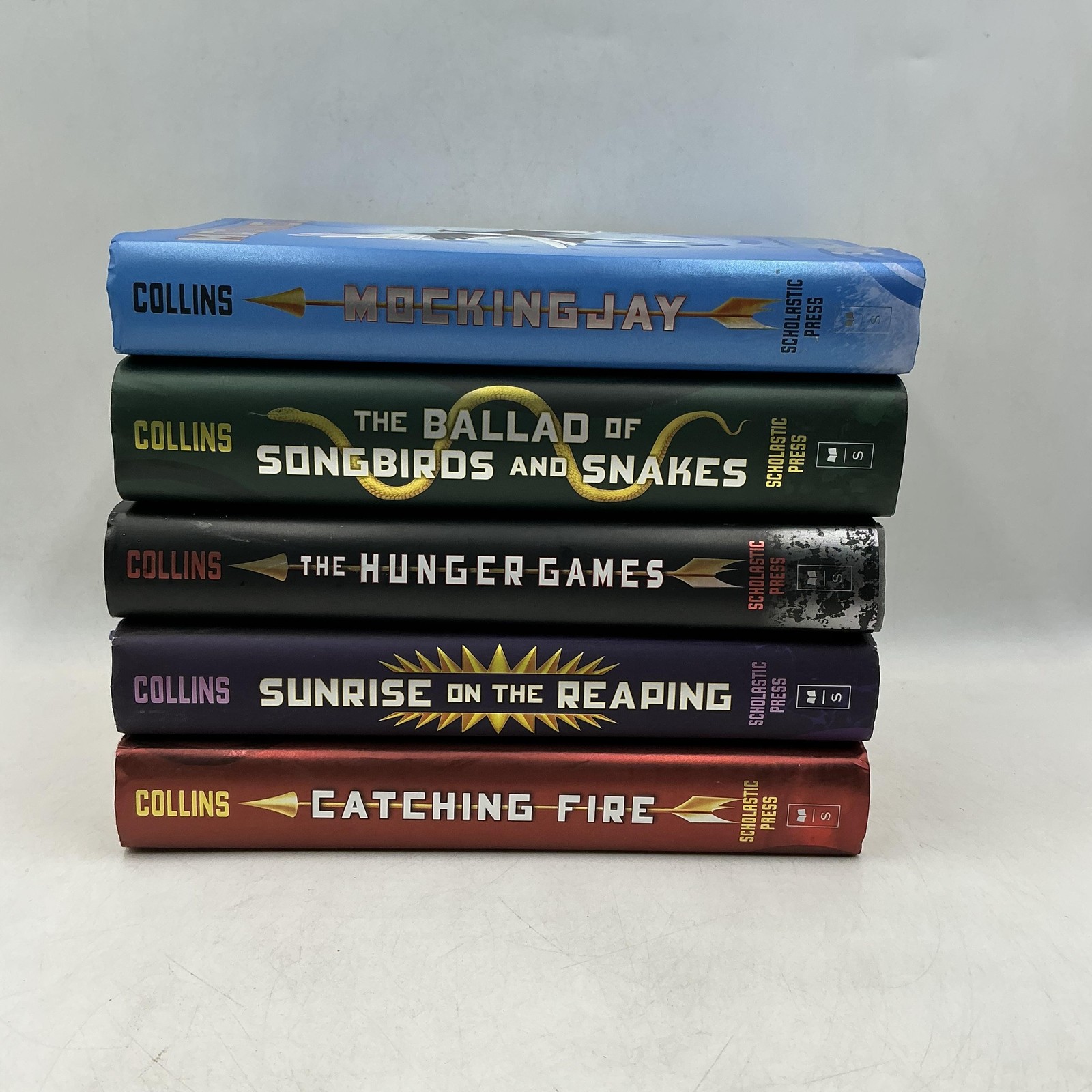 Lot Of 5 The Hunger Games Series Suzanne Collins Hardcover Scholars’ Press